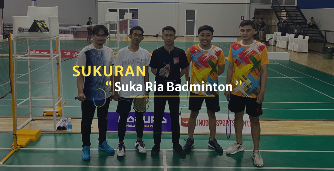 SUKURAN: Semangat Badminton dan Memperluas Jaringan